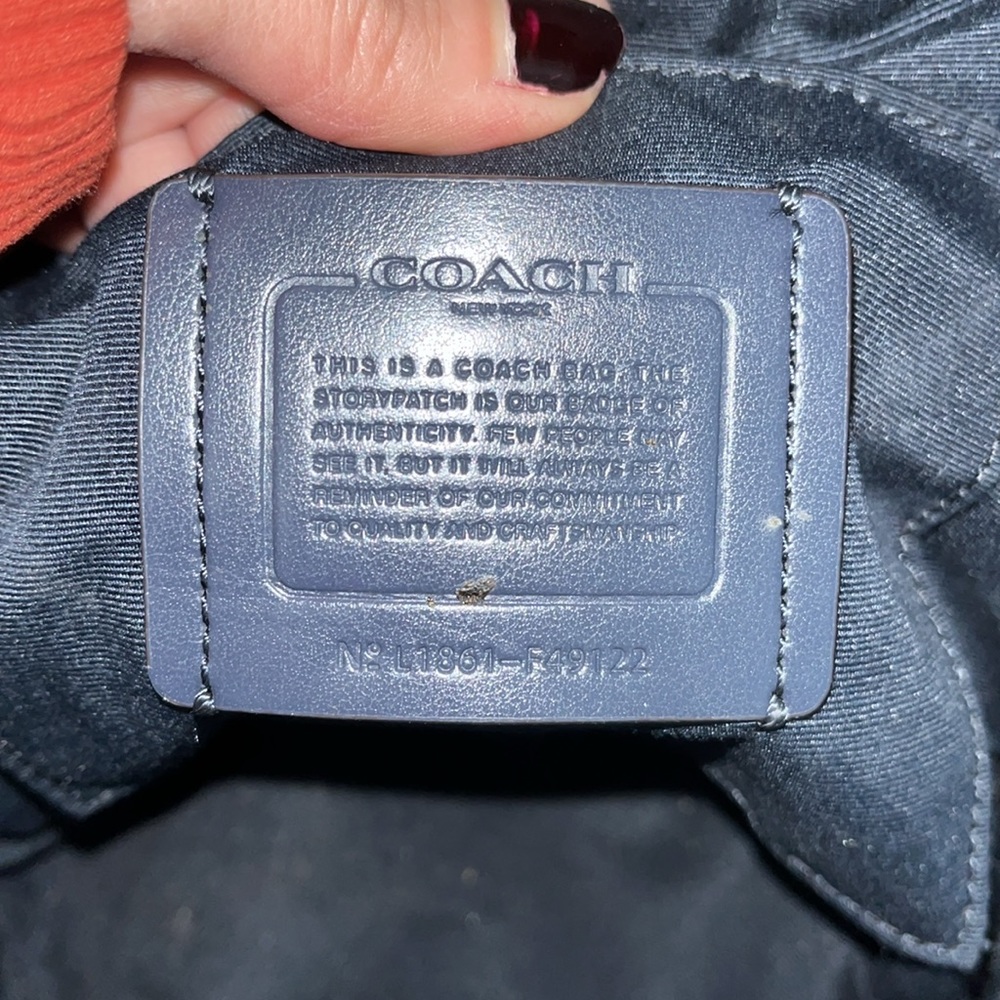 Coach Andi Colorblock Backpack - Picture 8 of 14